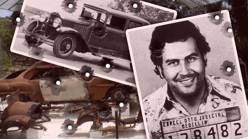 Illustration for article titled He Shot Up His Cadillac To Be Like Al Capone: Inside Pablo Escobar's Strange Car Collection
