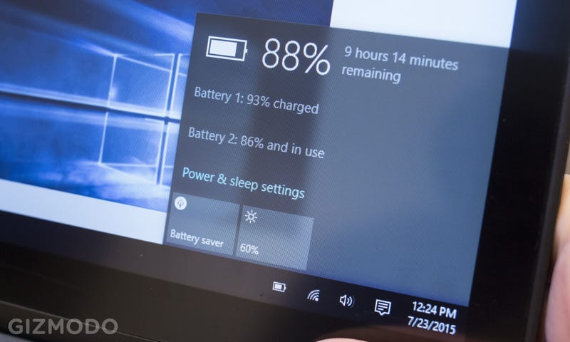 Illustration for article titled Windows 10 Battery Life Is Better—Except When It's Worse