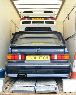 Illustration for article titled Best Barn Find Ever Gets Better: Mercedes 190 E 2.5-16 Evolution II