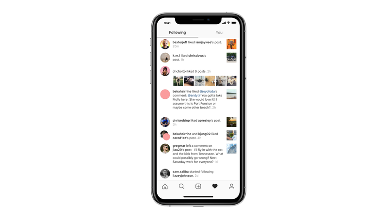 Illustration for article titled Instagram Is Dropping the 'Following' Tab, Making It Harder to Stalk Your Friends