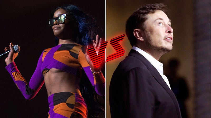 Illustration for article titled Was Elon Musk Tweeting on Acid? Azealia Banks Says Yes