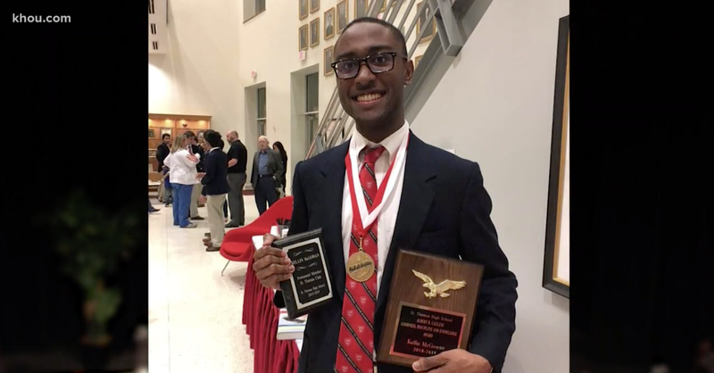 Image result for houston high school announces first ever black valedictorian