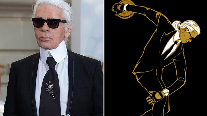 Illustration for article titled Karl Lagerfeld's Gold-Splattered Olympic Collection Debuts Tonight