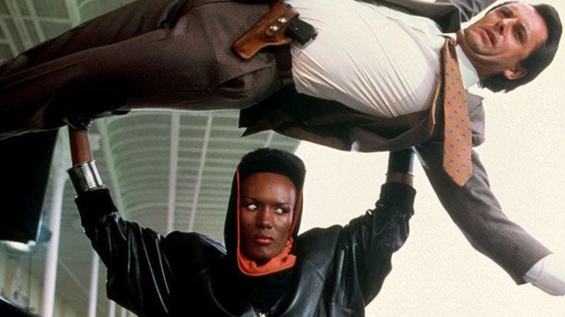 Grace Jones in A View To A Kill