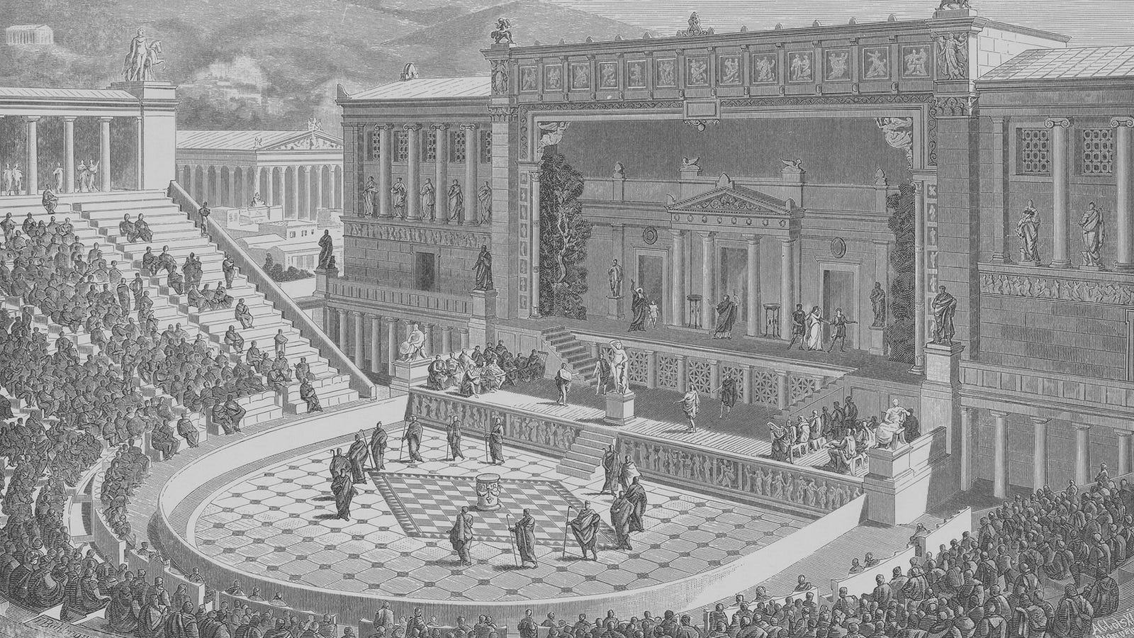 Театр в древней Греции Эстетика