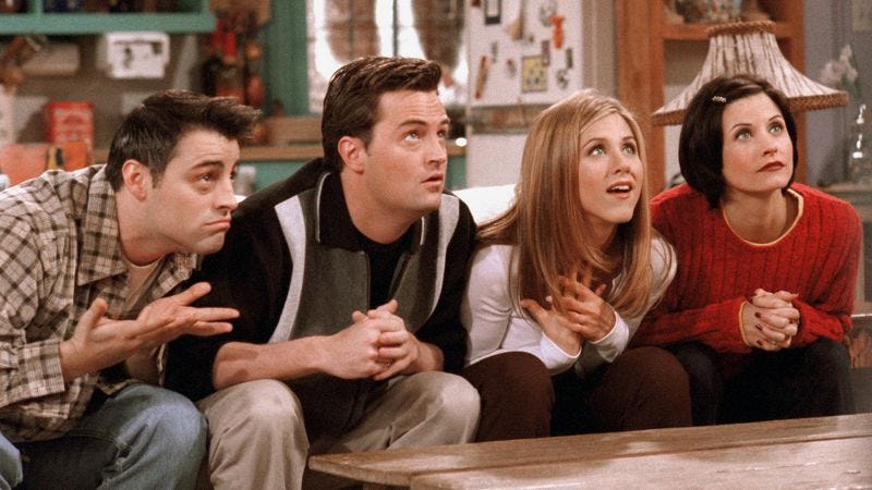 Illustration for article titled Netflix sees HBO’s standalone service, raises it Friends episodes