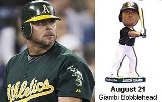 Illustration for article titled Miniature Spring-Loaded Doll Is Jason Giambi's Only Legacy