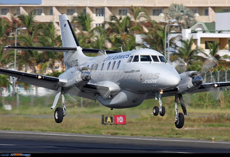 A Jetstream 32 like the type I flew the last four years