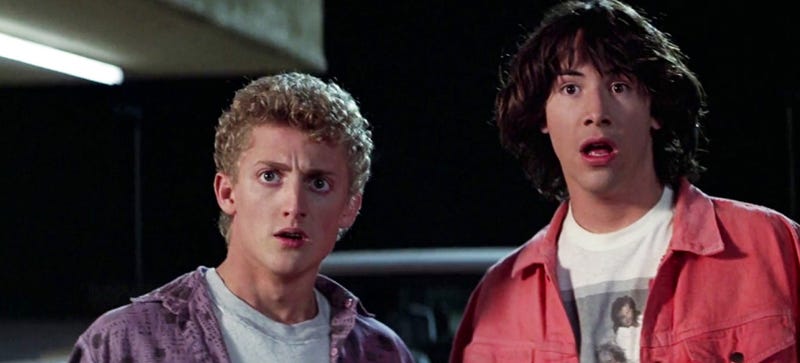 If you guys are really us, what number are we thinking of? Photo Credit: Bill & Ted’s Excellent Adventure