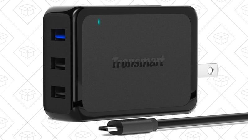 Tronsmart Quick Charge 2.0, $9 with code 3USBWALL
