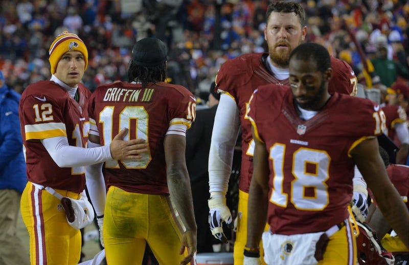 Rgiii Benched For Kirk Cousins