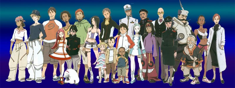 Eureka seven deals characters