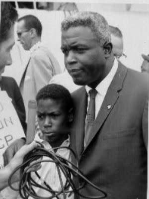 Robinson at the 1963 March on Washington (National Archives)