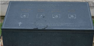 Memorial site for the four victims of the 16th Street Baptist Church bombing (Sherrel Denise Stewart)