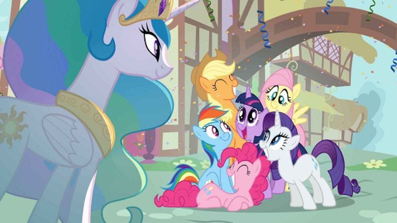 Illustration for article titled TV Club would like to invite you to be its date to the My Little Pony royal wedding