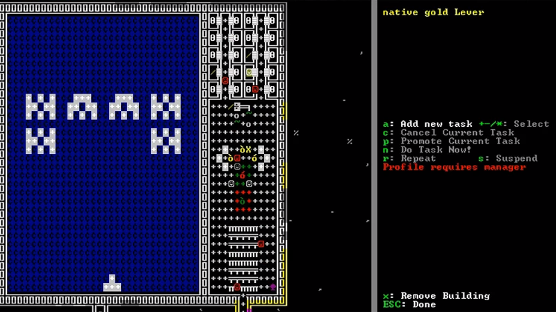 dwarf fortress ascii grphics cmove screen