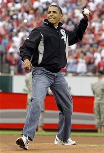 Illustration for article titled People Furious About National Scandal Of Obama's Dad-Rock Jeans