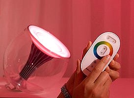 Illustration for article titled Philips LivingColors Lighting System Gets You Lit, Like a Christmas Tree