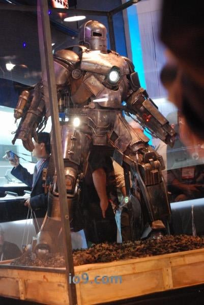 Shiny, Scary Iron Man Suit at CES