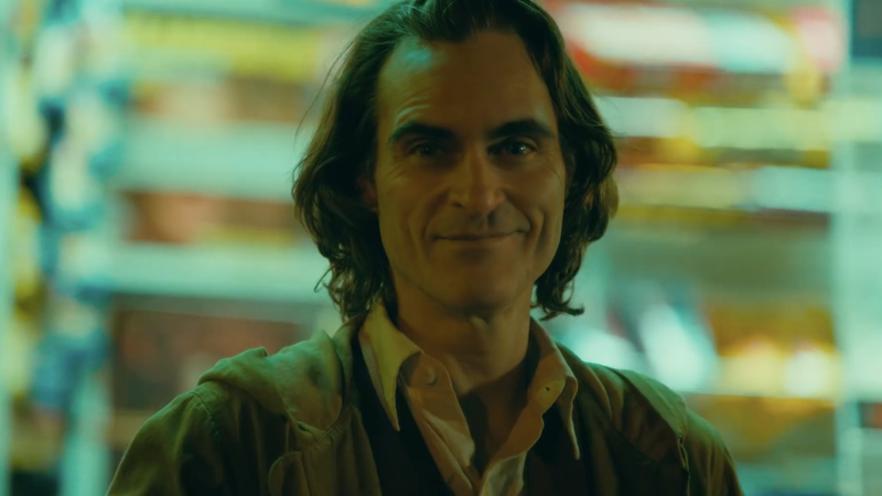 Joaquin Phoenix as Arthur Fleck, the Joker.