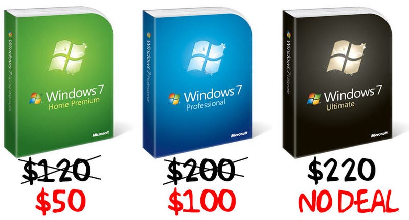 difference between windows 7 ultimate professional and home premium