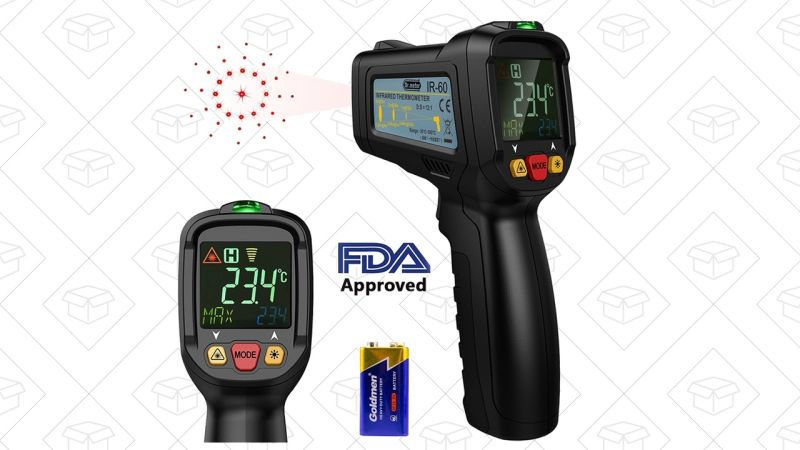Dr. Meter Digital Infrared Thermometer, $28 with code EEQGW83N