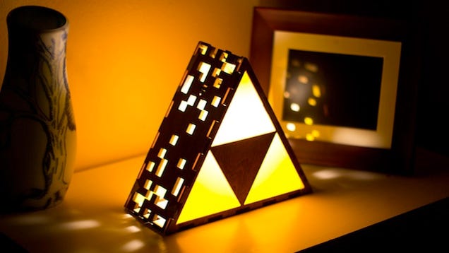 You Ll Want This Triforce Lamp Until You See The Price Tag