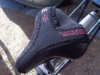Illustration for article titled Thong Bike-Seat Covers. Yes.