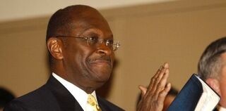 An NBC/WSJ poll shows that Herman Cain is in the lead. (Getty)