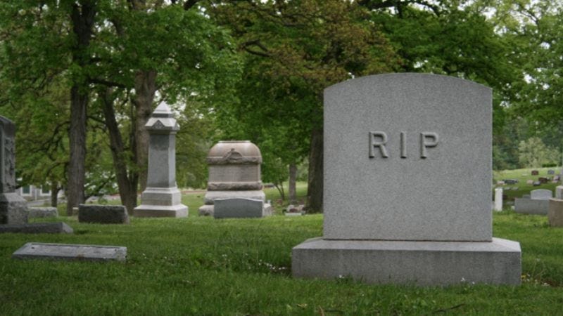 Illustration for article titled Daily Buzzkills: Funeral Friday