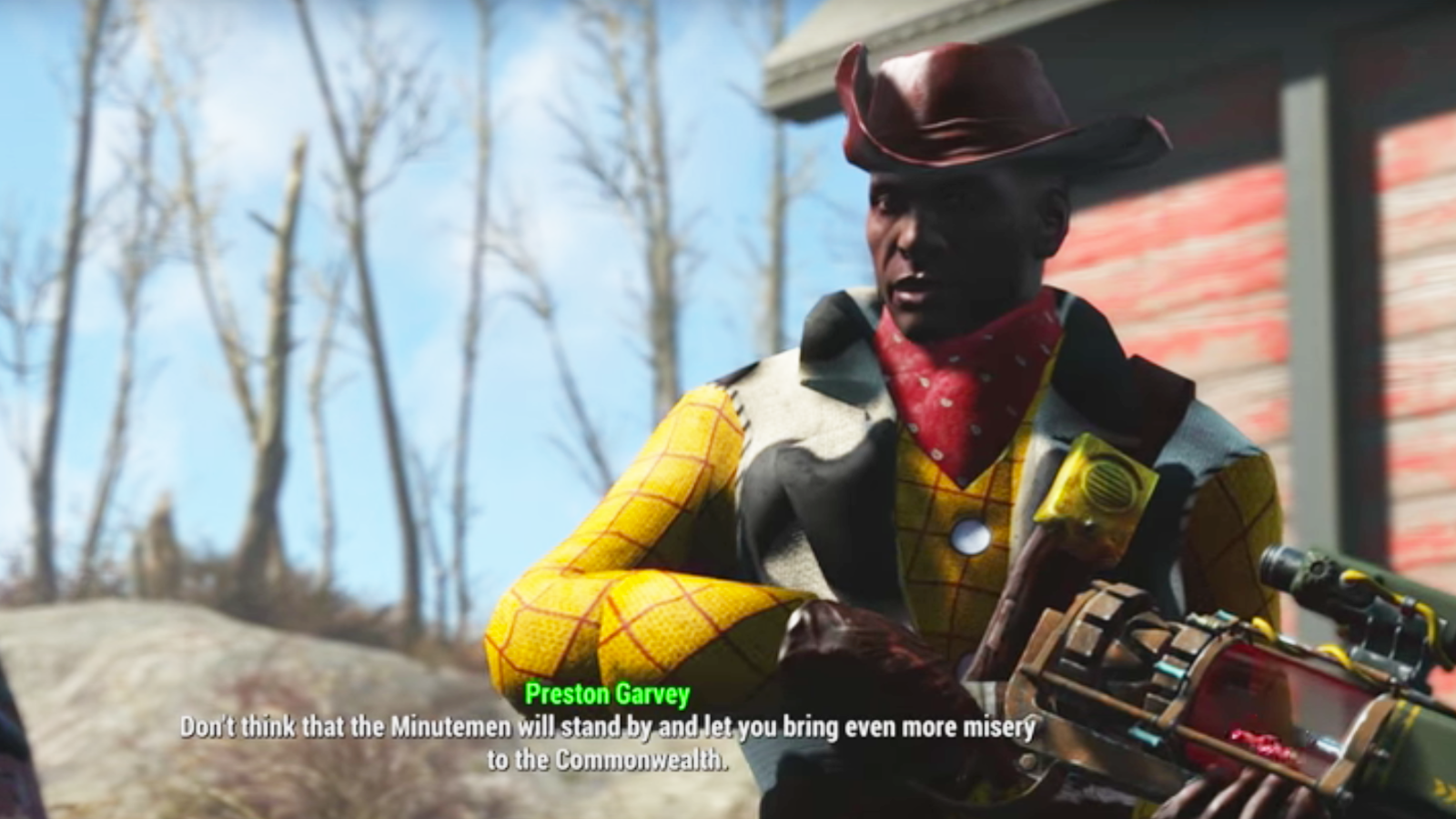 Fallout 4 престон гарви не разговаривает в сэнкчуари после конкорда фото 116