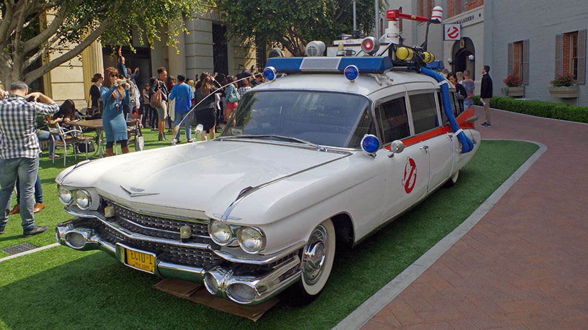 The New Ghostbusters Ecto 1 Car Is This Sweet 80s Cadillac