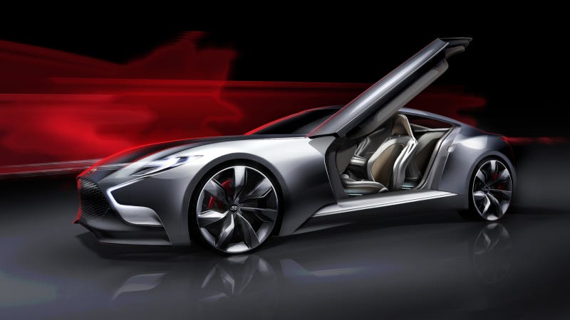 Illustration for article titled The Hyundai HND-9 Is Probably The Next Genesis Coupe