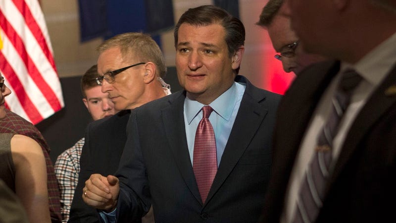 Illustration for article titled Ted Cruz Says America Is Best 'When She Is Lying Down With Her Back on the Mat'