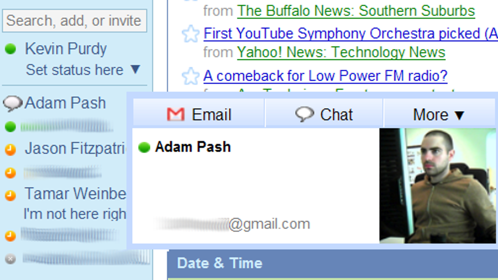 Igoogle Adds Sidebar Chat Works Just Like Gmail