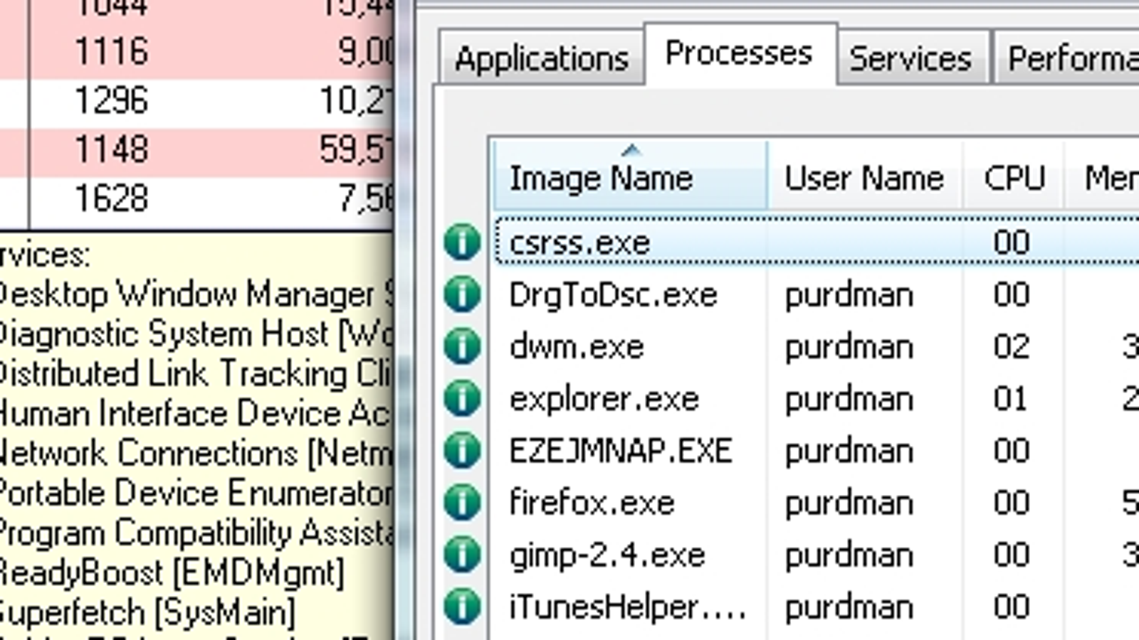 Vista sysmain service zerofacts