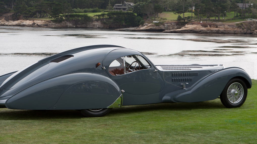 the Bugatti T57 Atlantique
