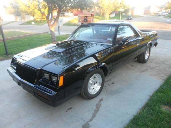 Craigslist: 78 El Camino w/ Grand National front end.