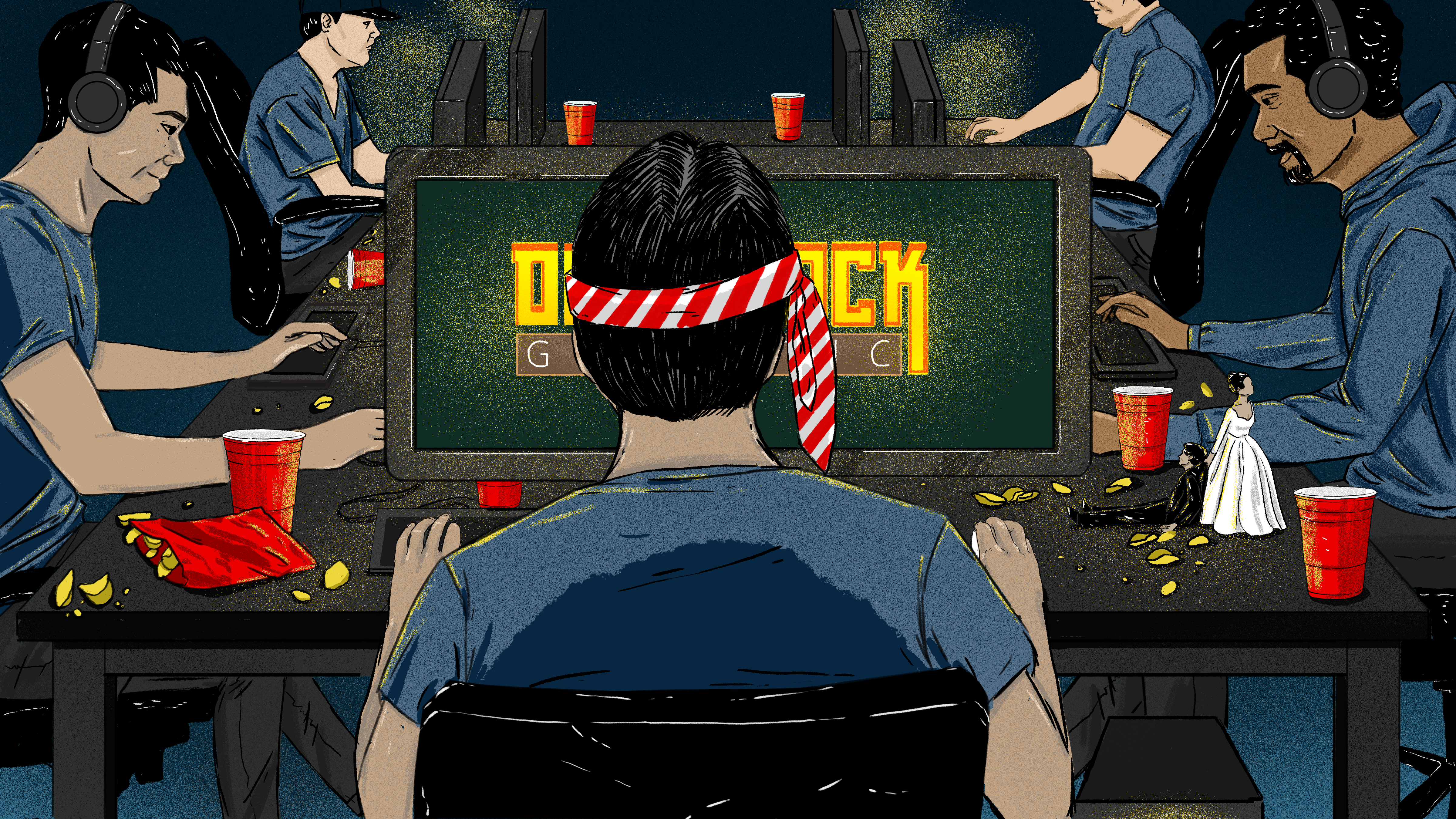 Strip Clubs? Nah. The New Bachelor Party Is A Weekend Of Video Games