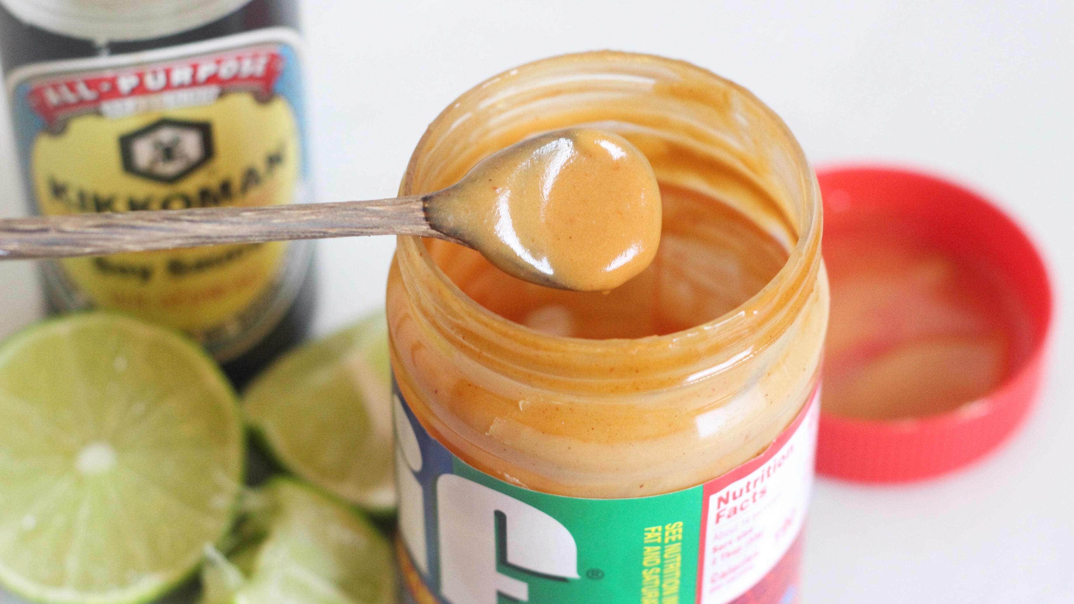 Use An Almost-Empty Jar Of Peanut Butter To Make A Dipping Sauce