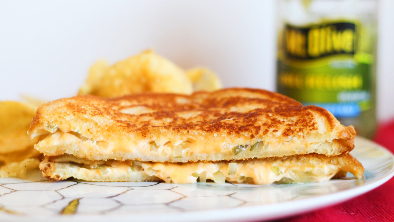 Putting Relish In A Grilled Cheese Is A Very Good Idea