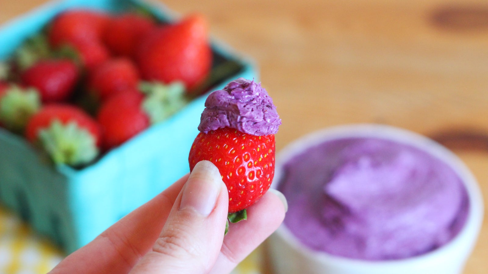 This 3-Ingredient Whipped Dip Is As Pretty As It Is Delicious