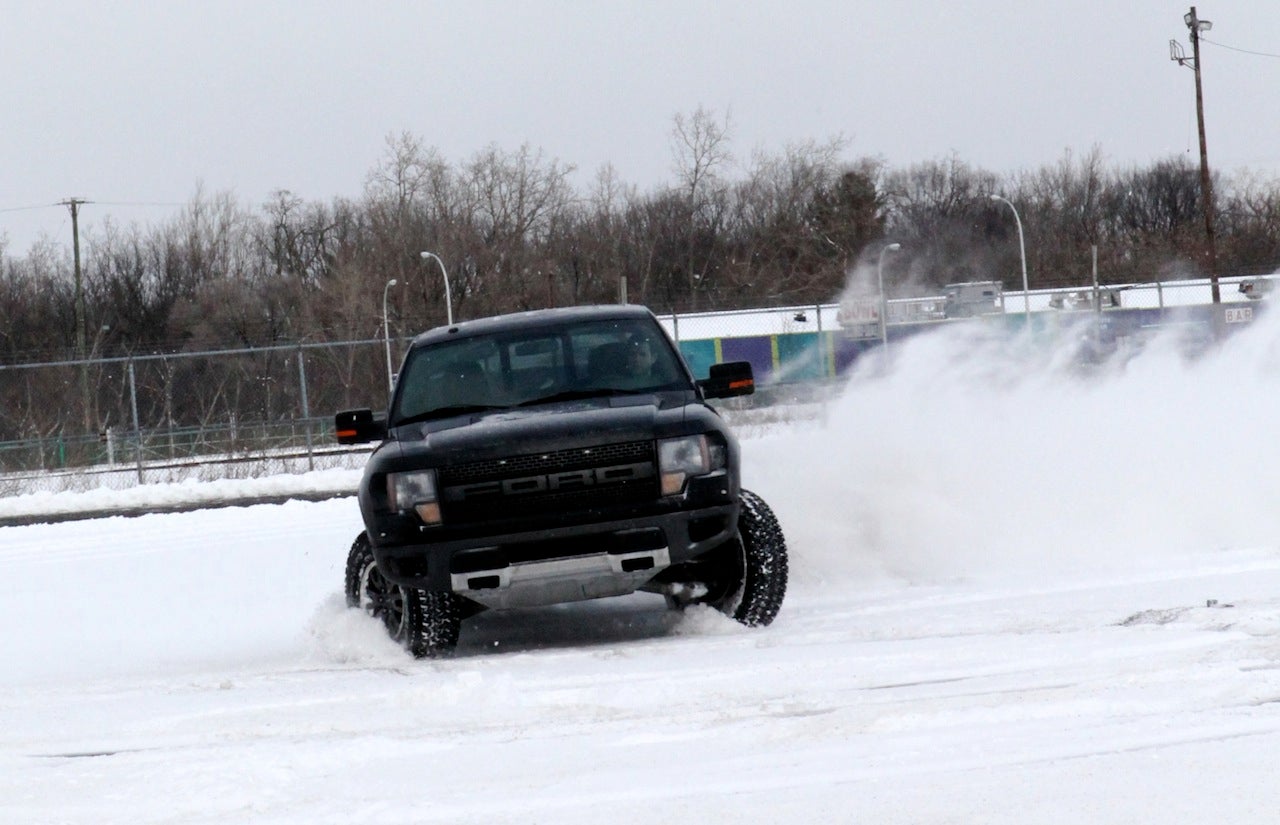 Ford svt raptor snow plow #5