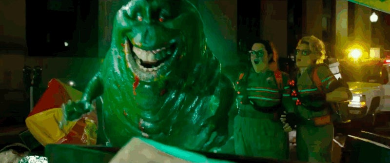 New Ghostbusters Footage Reveals Slimer Has An Unexpected New Friend