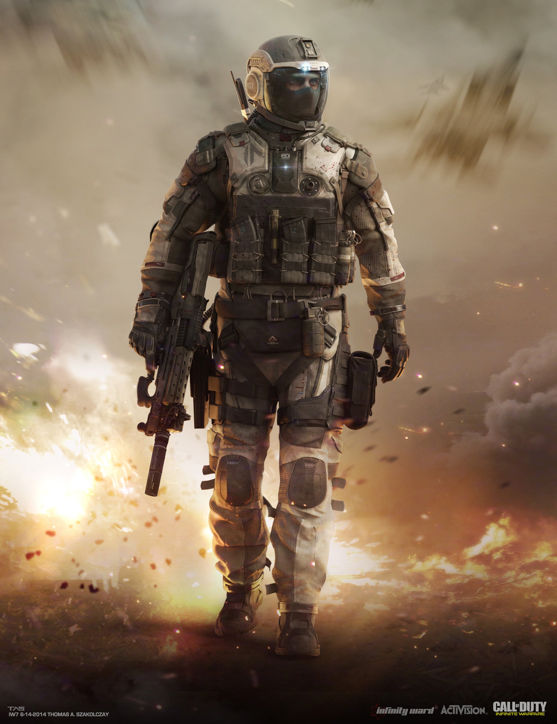 Fine Art The Art Of Call Of Duty Infinite Warfare Kotaku Australia