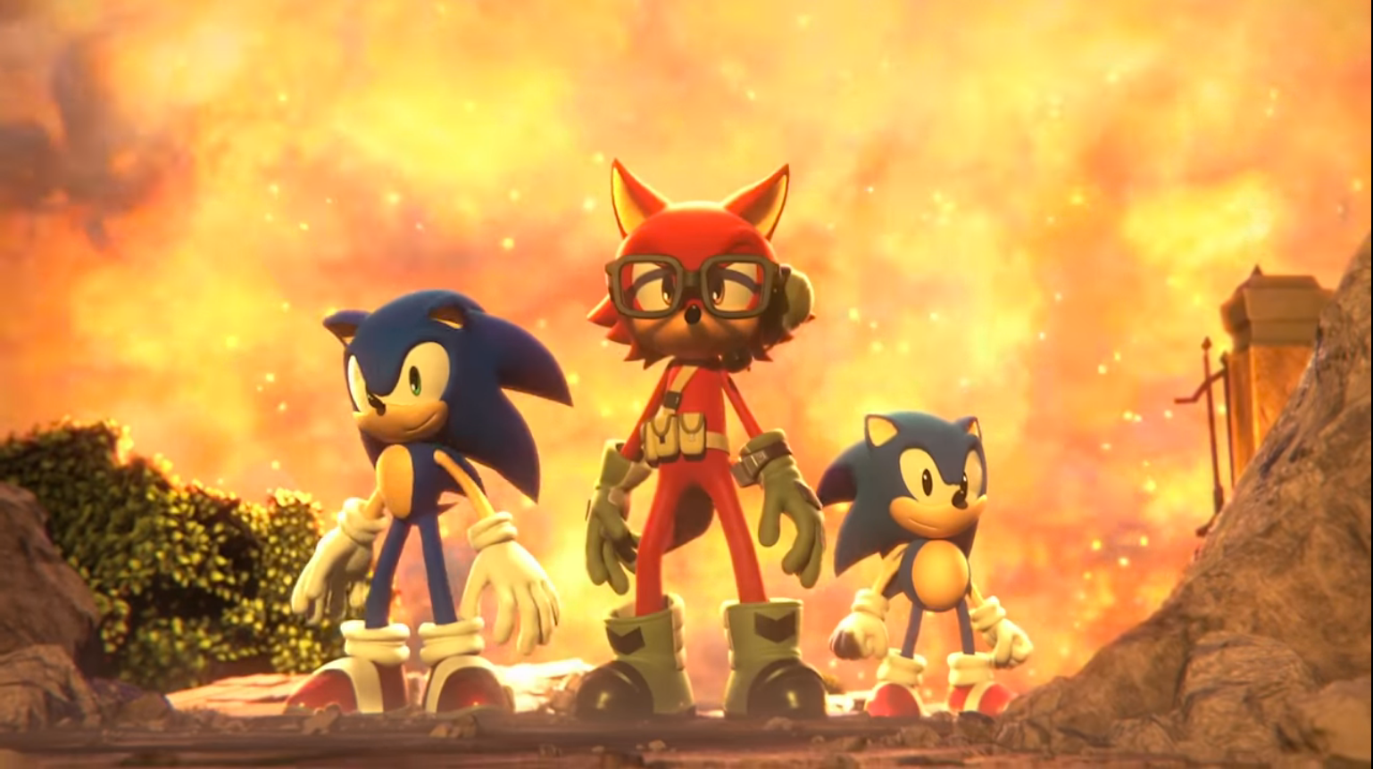 Sonic forces фон