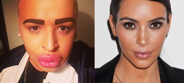 Guy Spends 150000 In Plastic Surgery To Look Like Kim Kardashian