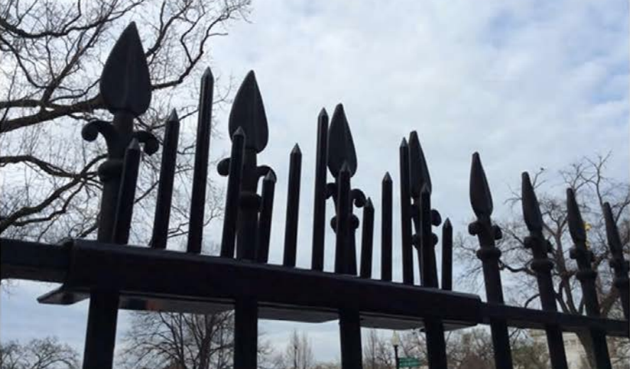 The White House's Fence Upgrade Looks Straight Out of Game of Thrones