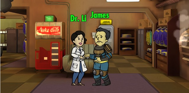 fallout shelter mysterious stranger only shows for 3 seconds