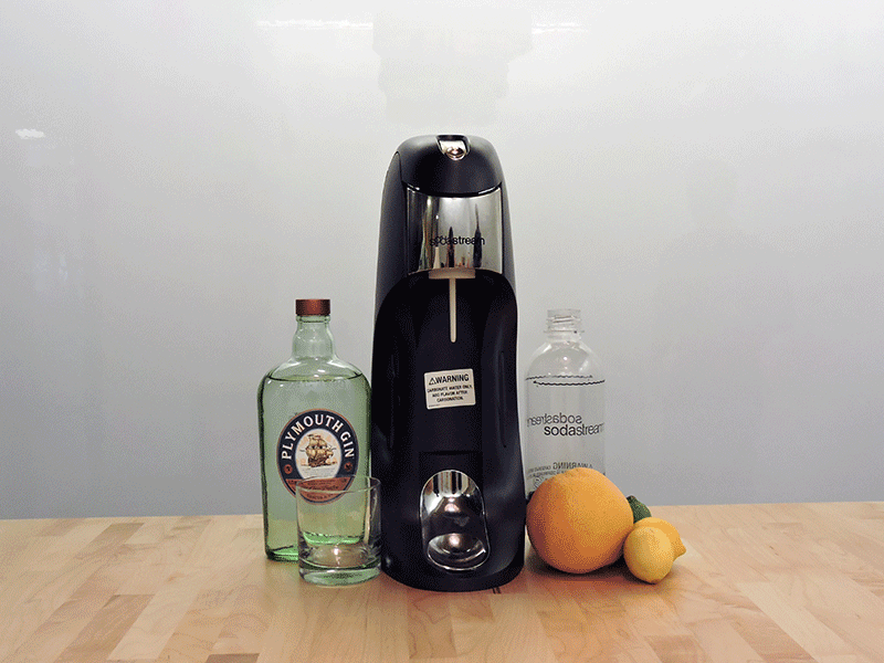 Make Delicious, Sparkling Cocktails with a Sodastream